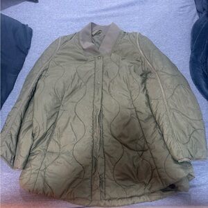Olive Quilted Women's Jacket lululemon size 12